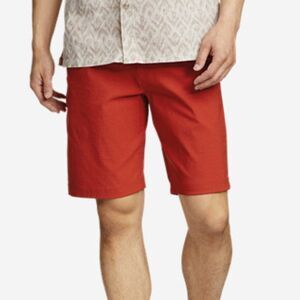 Eddie Bauer Men's Horizon Guide 10" Chino Shorts Size 35